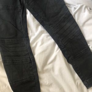 urban outfitters silence and noise moto zip jeans
